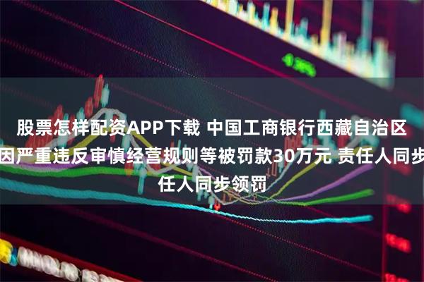 股票怎样配资APP下载 中国工商银行西藏自治区分行因严重违反审慎经营规则等被罚款30万元 责任人同步领罚